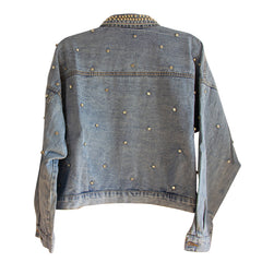 Denim Stud Jacket