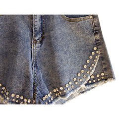 Diamond Denim  Shorts