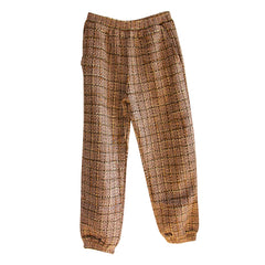 Tweed Jogger Pants