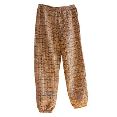 Tweed Jogger Pants