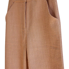 Tweed High Waist Pants