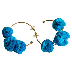 Pom Pom Earrings