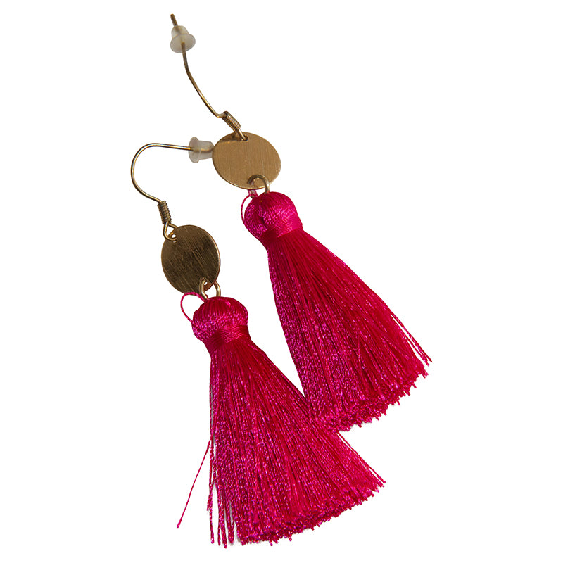 Long Fringe Earrings