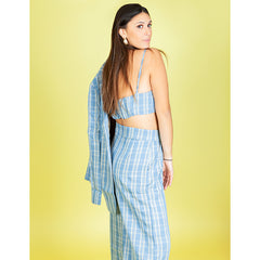 Keila Plaid Crop Top